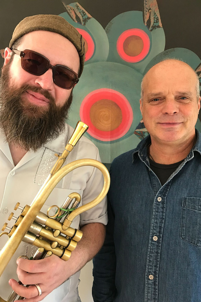 John Medeski Kirk Knuffke by Deb Medeski 960x1446