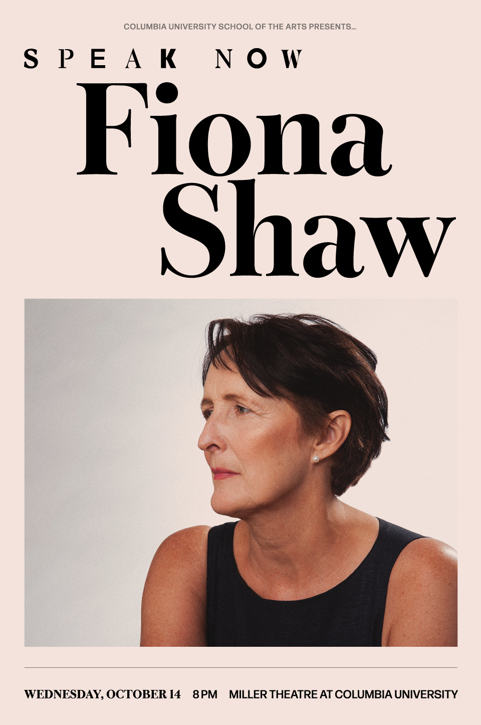 Speak Now Fiona Shaw Miller